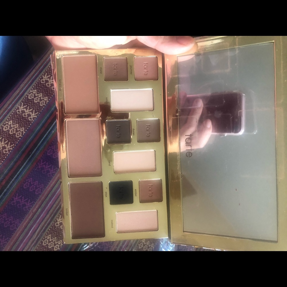 New new tarte eyeshadow and iconic lipstick